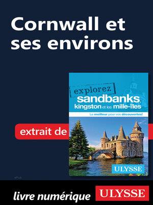 cover image of Cornwall et ses environs